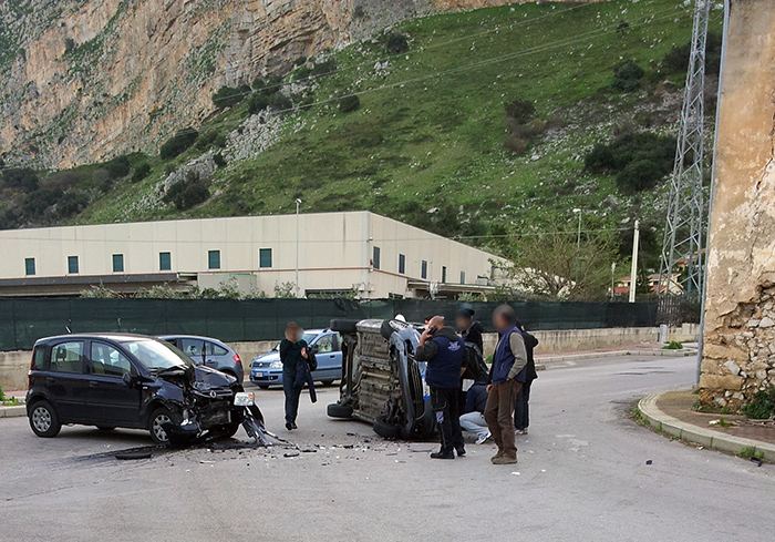 Incidente stradale zona industriale 23-01-14